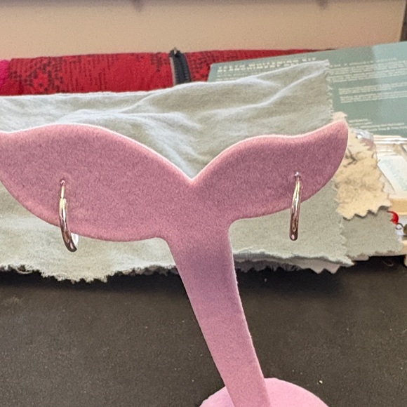 Classic 925 Silver Huggie Hoop Earrings - Picture 3 of 11